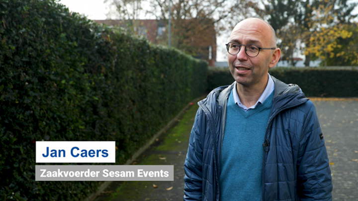 Jan Caers van Sesam Events